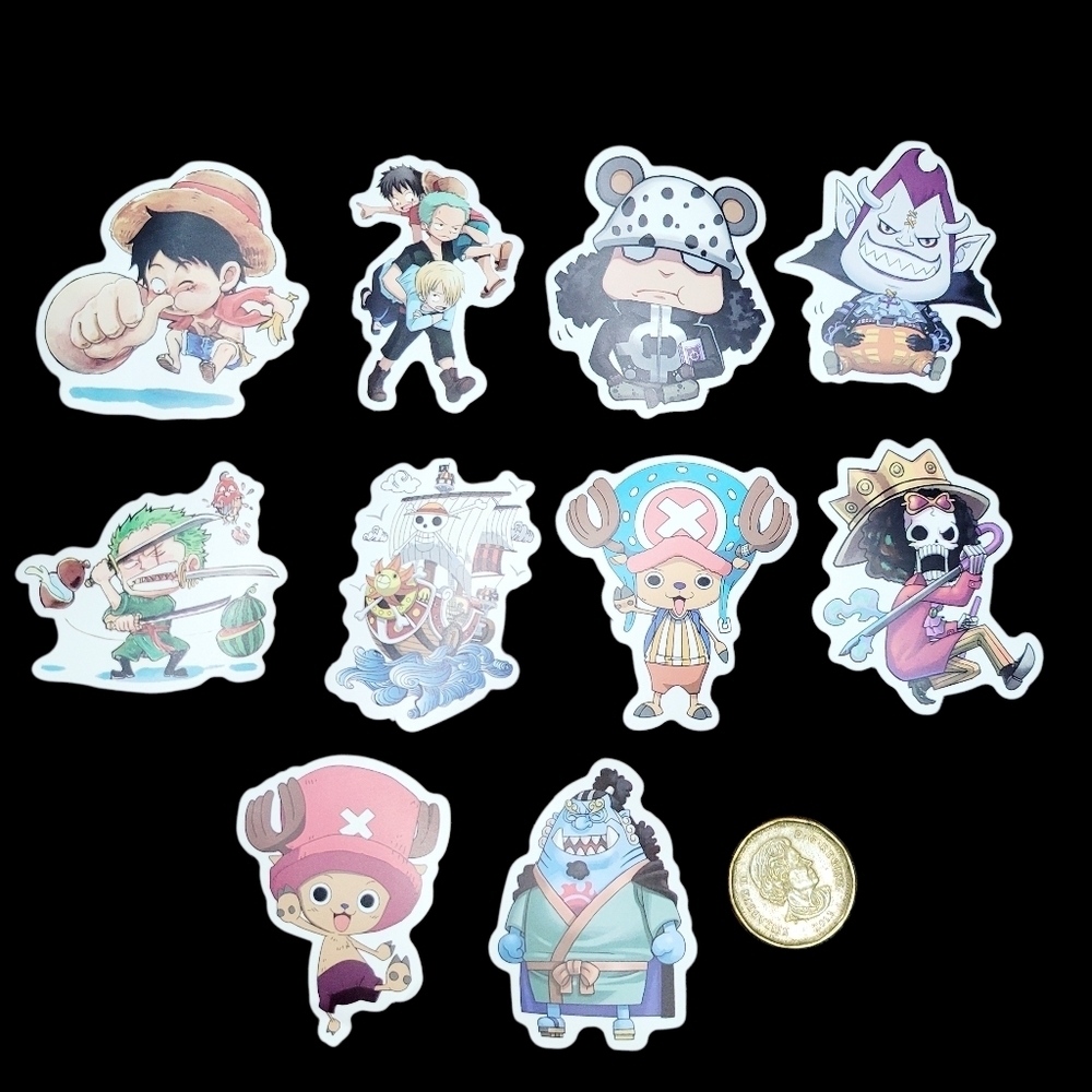 3/$20 10pcs Brand New Waterproof One Piece Stickers #2